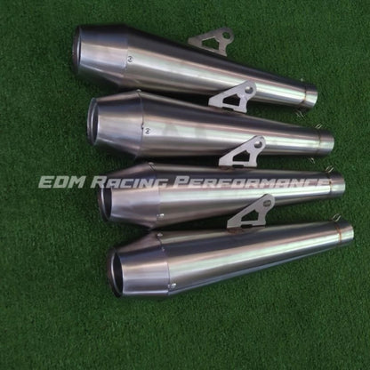 Knalpot Custom Japstyle Bomber Triumph Inlet 38-50mm Scorpio Tiger Wr155 dll