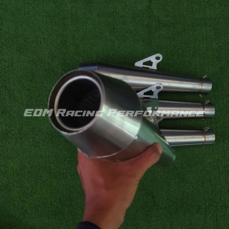 Knalpot Custom Japstyle Bomber Triumph Inlet 38-50mm Scorpio Tiger Wr155 dll