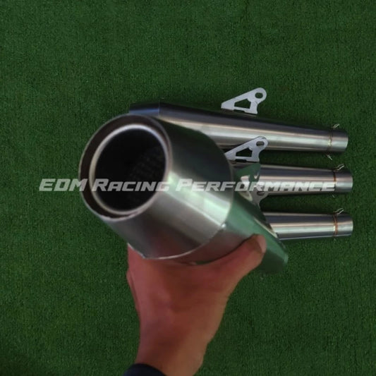 Knalpot Custom Japstyle Bomber Triumph Inlet 38-50mm Scorpio Tiger Wr155 dll