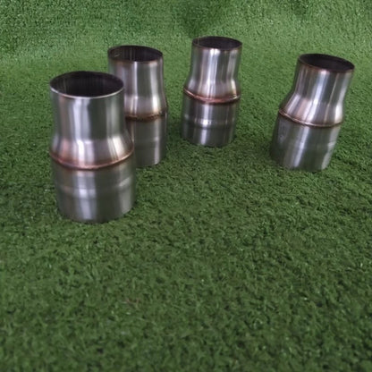 Sambungan knalpot Pipa 38mm ke selincer 50mm / Adaptor Knalpot / Slip on Knalpot 38 ke 50