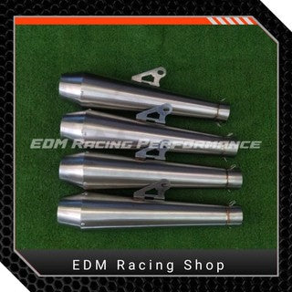 Knalpot Custom Japstyle Bomber Triumph Inlet 38-50mm Scorpio Tiger Wr155 dll